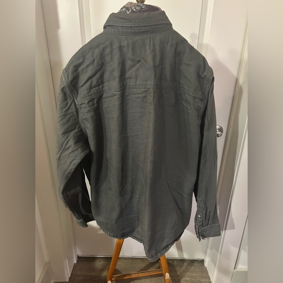 Lucky Brand Men's Charcoal Shirt Jacket, size XXL - Picture 3 of 3